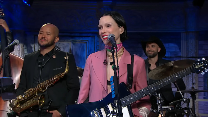 Stephen Colbert Campaigns For St. Vincent, A Dallas Native, To Play The National Anthem At A Cowboys Game